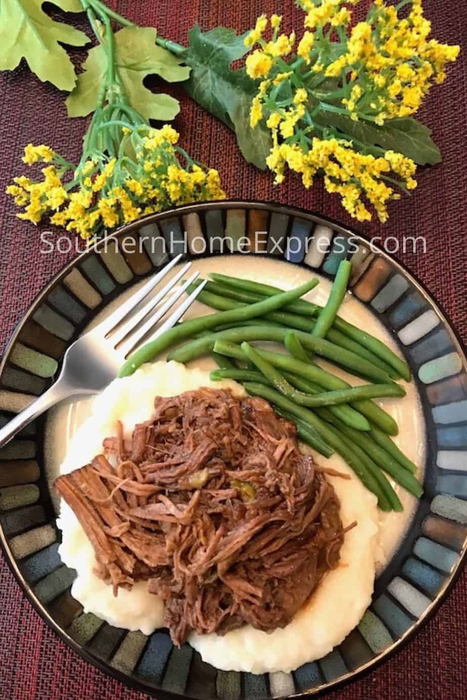 Best Crockpot Mississippi Pot Roast Recipe Southern Home Express