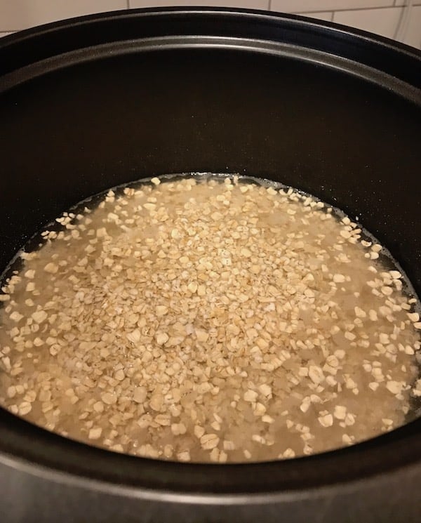 Rice Cooker Oatmeal Recipe