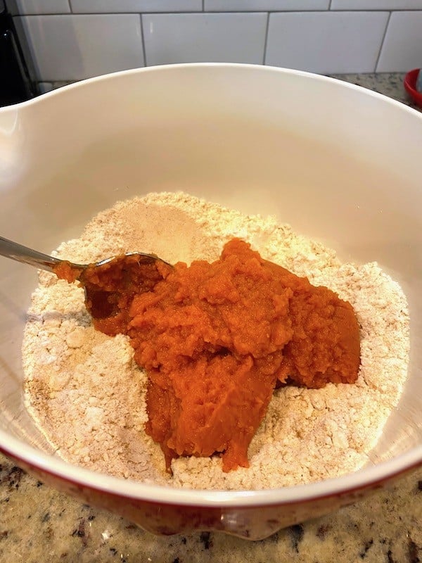 Pumpkin in the cake mix