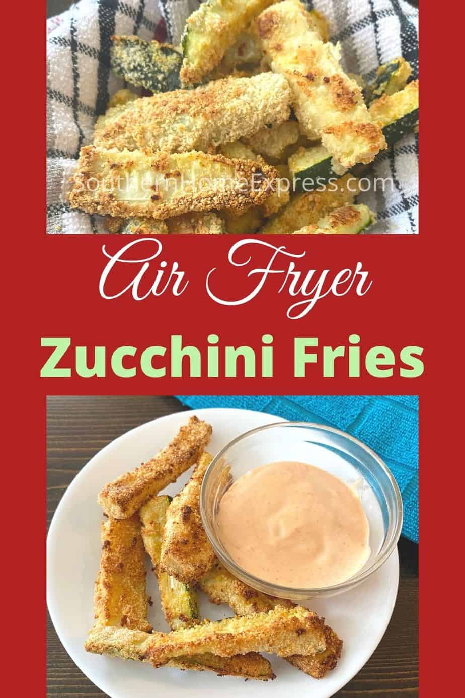 Air Fryer Zucchini Fries Recipe Southern Home Express