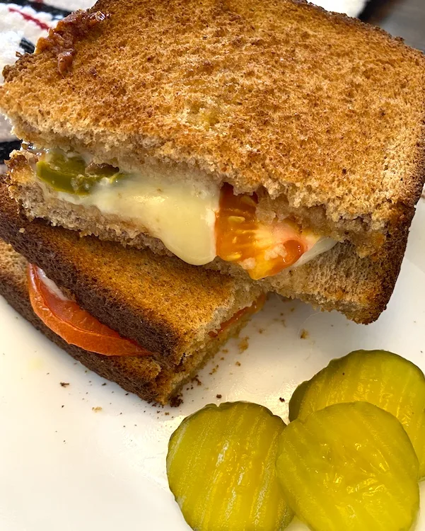 grilled cheese sandwich - great to serve with a bowl of potato soup