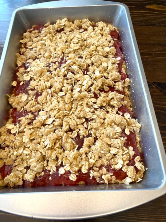 Strawberry Oatmeal Jam Bars Southern Home Express