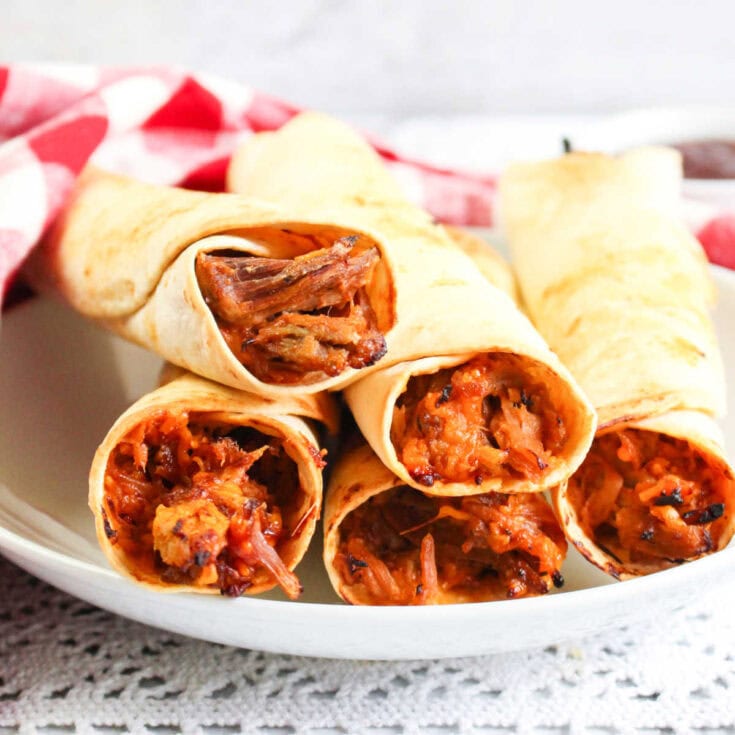 Image for Pulled Pork Taquitos in the Air Fryer