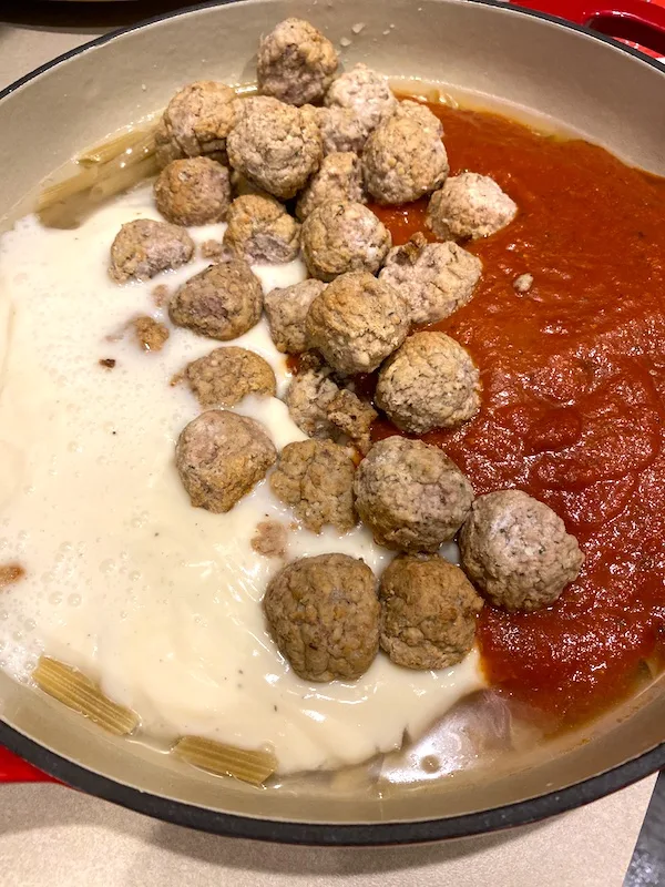 Dutch Oven Meatballs