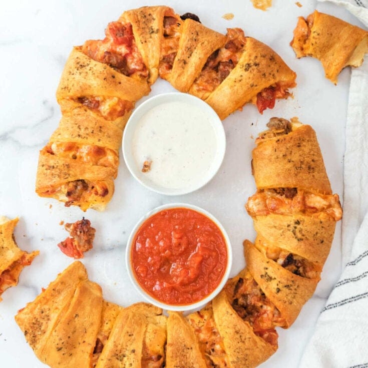 Image for Pizza Crescent Ring