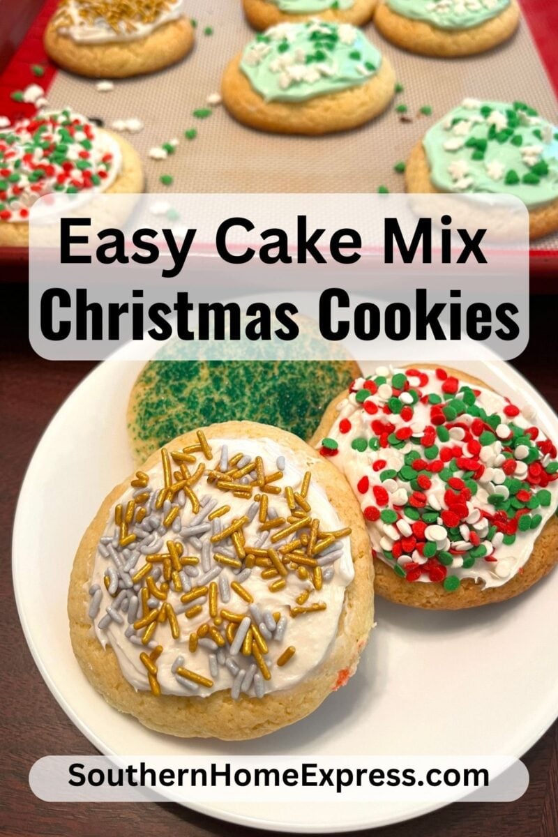 Cake Mix Christmas Cookies Southern Home Express