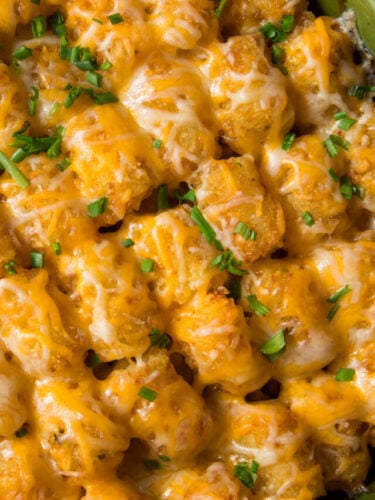 hamburger Tater Tot casserole
