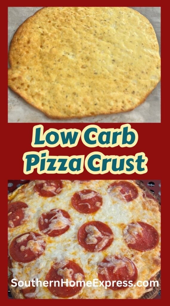 baked pizza crust and pepperoni pizza